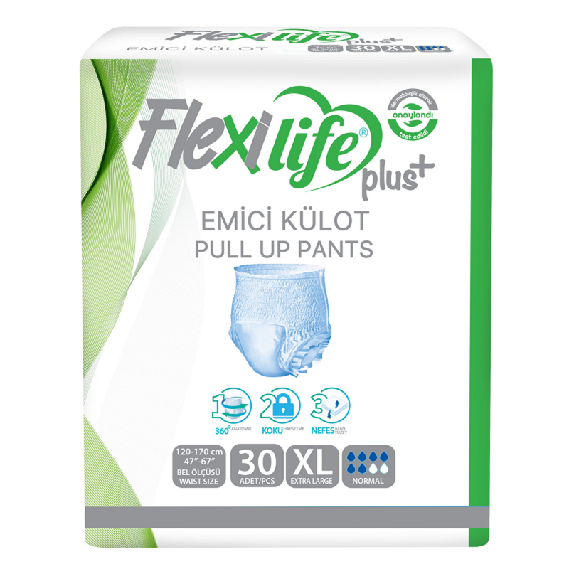 Підгузки-труси для дорослих Flexi life plus розмір XL 30 шт
